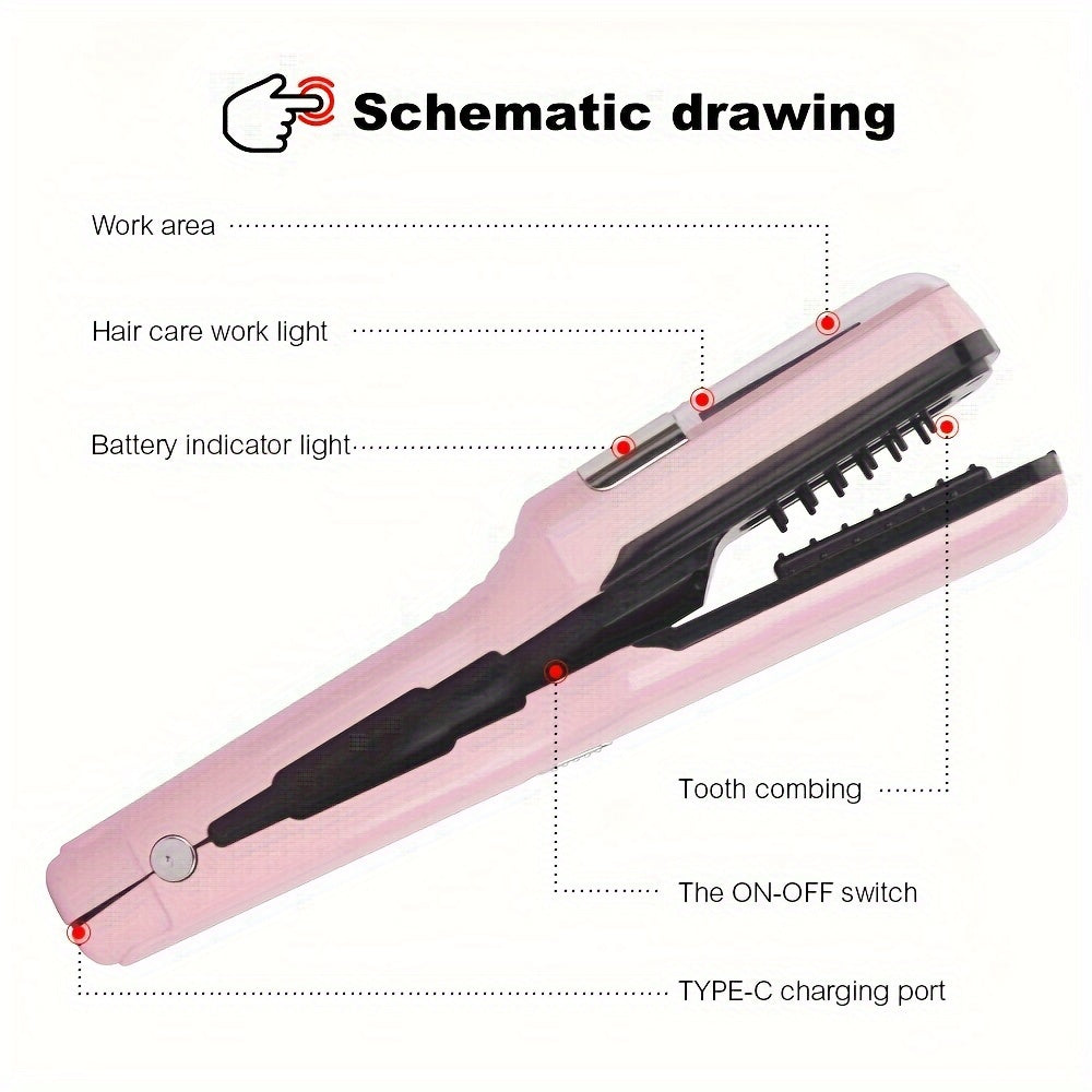 USB зарядное устройство для стрижки волос для домашнего использования, удаляет волосы с зазубринами.