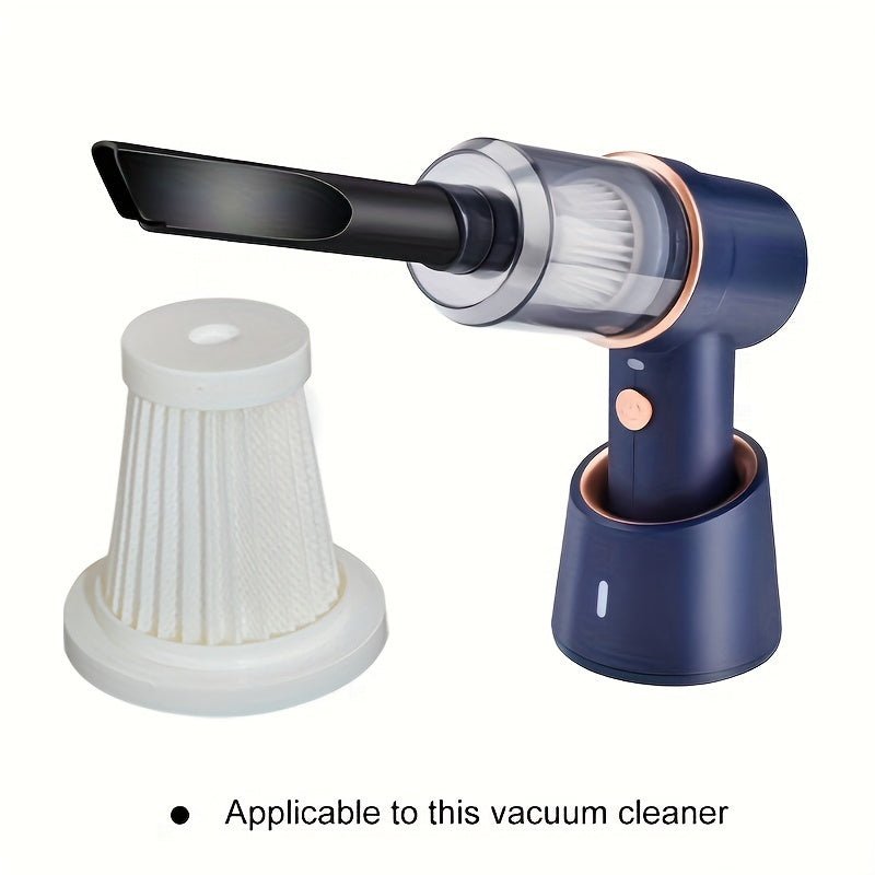 Washable Reusable Car Vacuum Filter Parts Set for Wireless Portable Vacuum Cleaner 2 4 6 Pieces