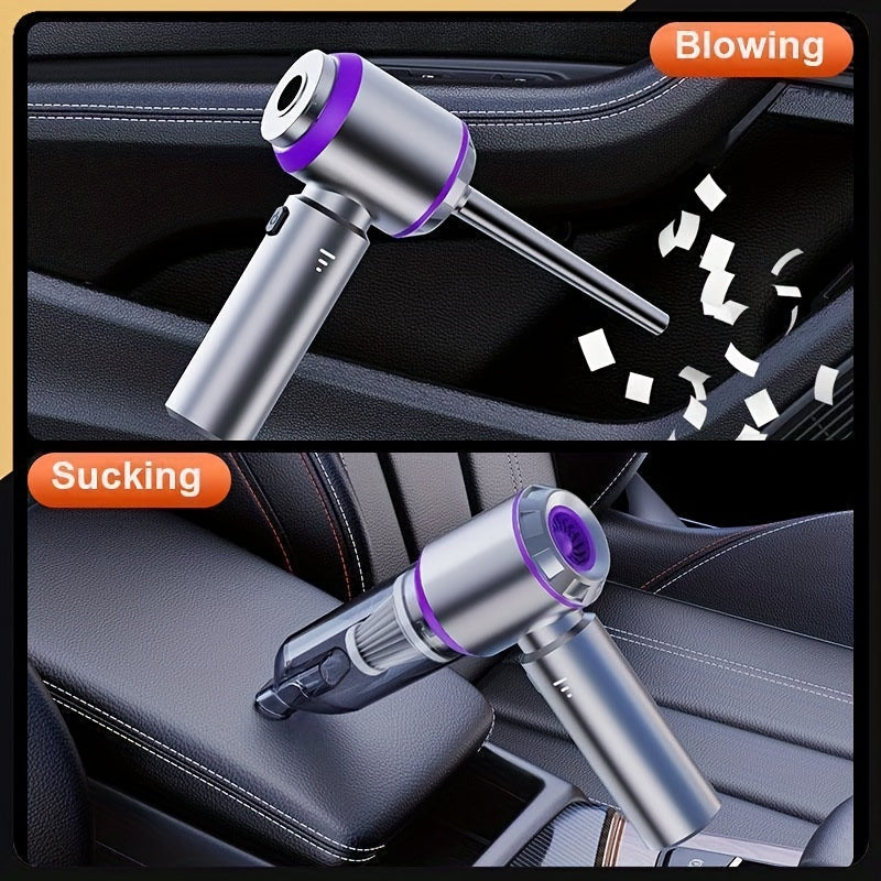 Aspiradora inalámbrica de mano portátil con alta succión y filtros