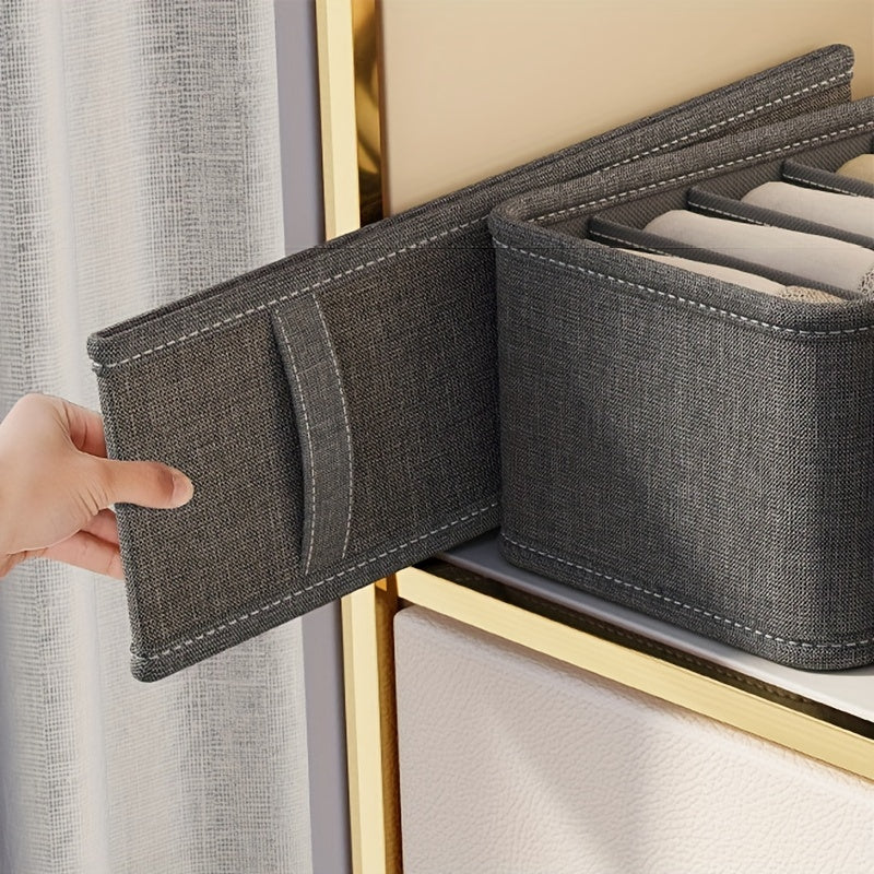 Fabric Drawer Organizers for Underwear Socks and Accessories Multi-Size Storage Boxes