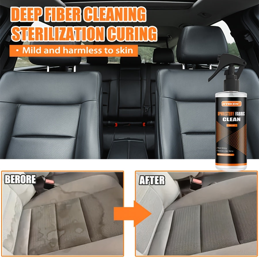 Multifunctional Car Interior Cleaning Kit with Sponge and Decontamination Spray