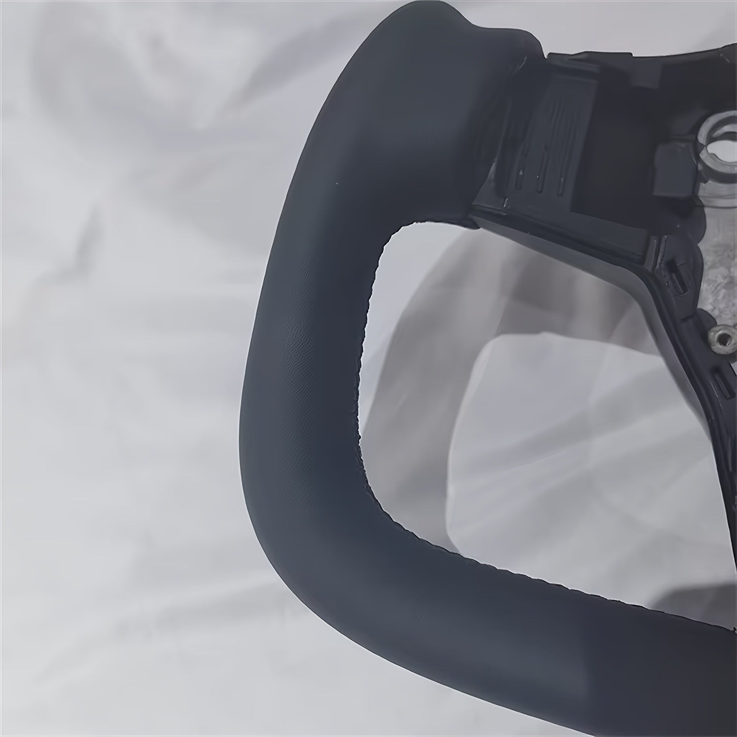 Car Steering Wheel Cover Universal 380mm Leather Fit for Model Y