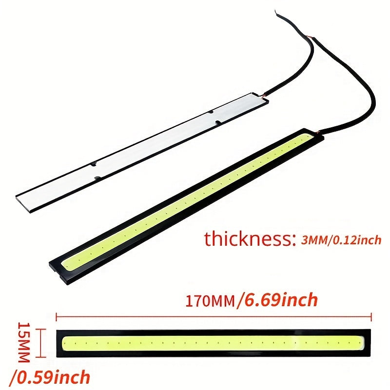 Universal 17cm LED Light Bar Strip for Automotive Interior Exterior Decoration