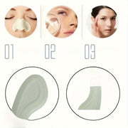 Qora nuqta olib tashlash uchun asbob, loy kremi va tozalash yog'i uchun, qayta ishlatiladigan, qora