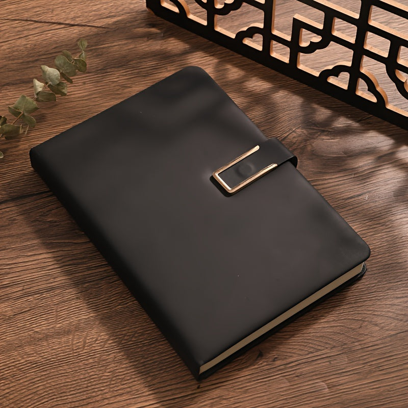 A5 faux charm qog'ozli daftar, ruchka tutqichli, yumshoq muqova, talaba va mutaxassislar uchun ko'p ranglarda