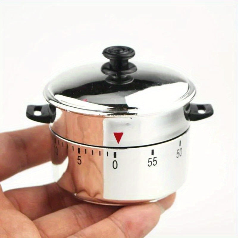 Mechanical Kitchen Timer 60-Minute Adjustable Countdown for Cooking and Baking