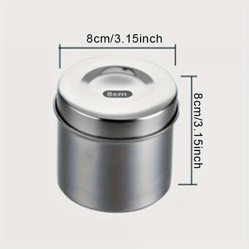 Stainless Steel Disinfection Storage Jar for Alcohol Ointments and Dressings
