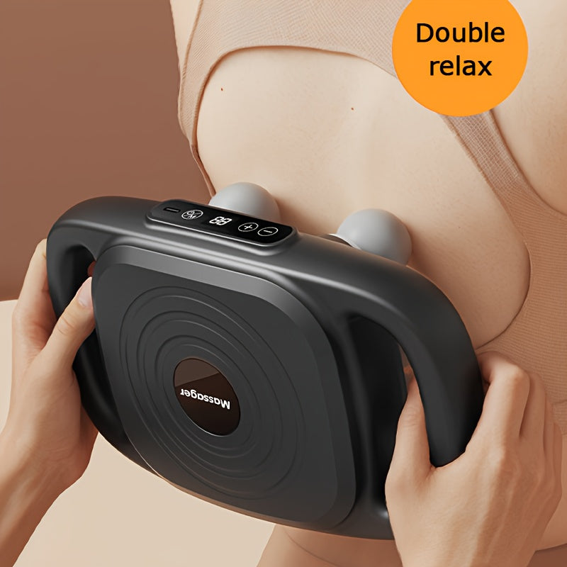 Portable Electric Massager for Legs and Shoulders with 6 Adjustable Intensity Levels