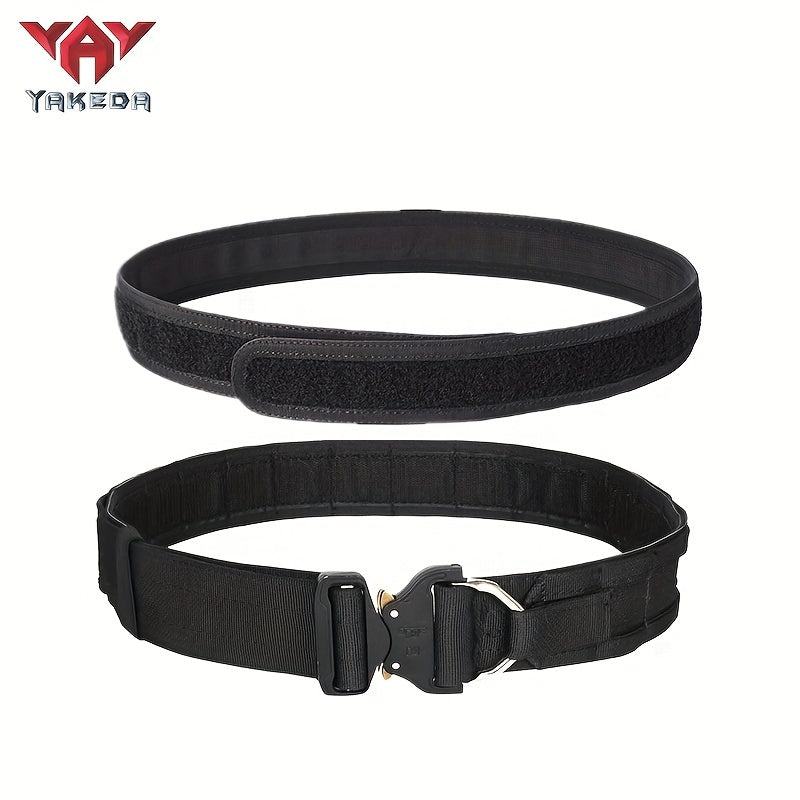 Nylon Tactical Belt with Detachable Adjustable Five-Piece Outdoor Patrol Set