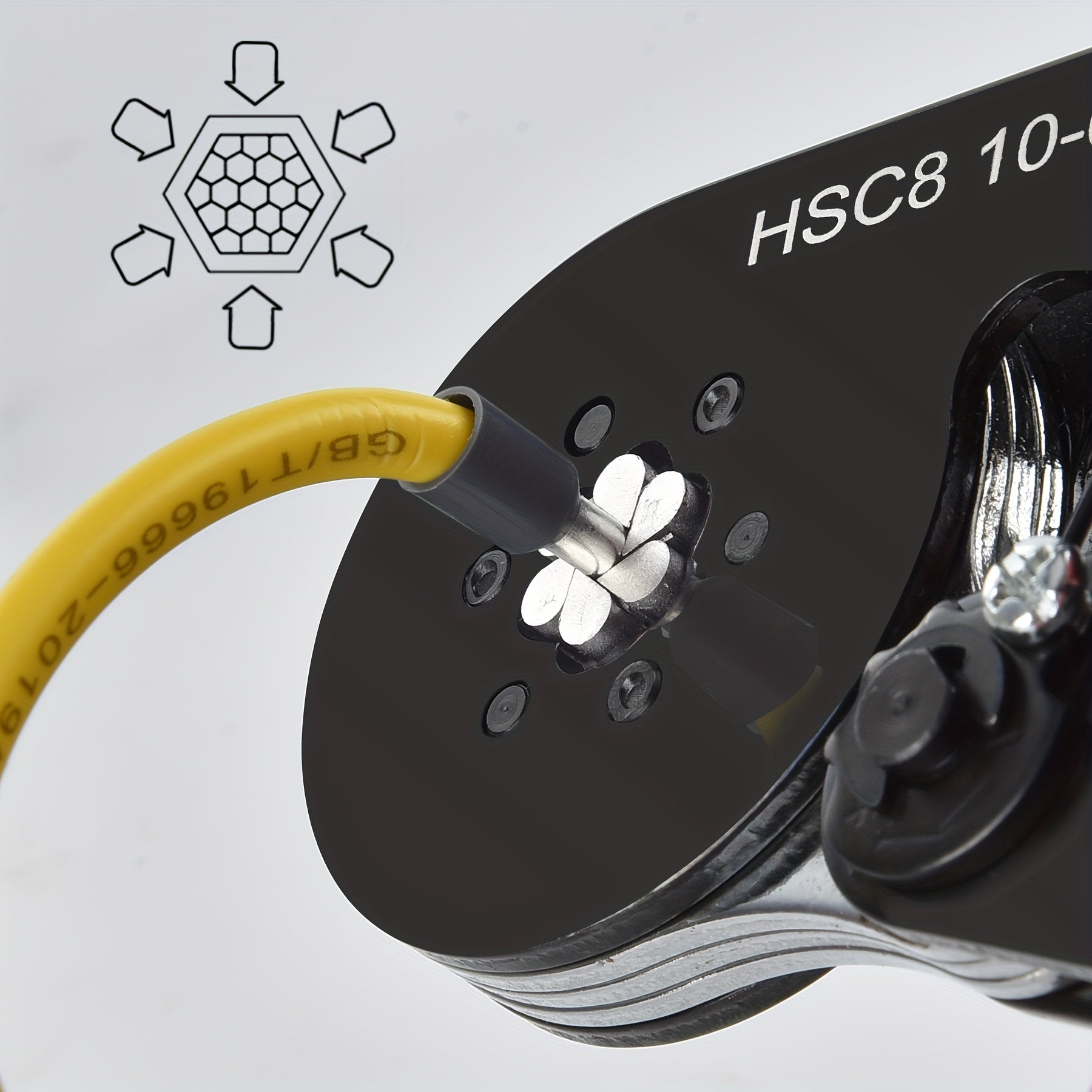 Electrical Ferrule Crimping Tool Kit with 1200 Wire Connectors for Insulated Ferrules 23-7 AWG