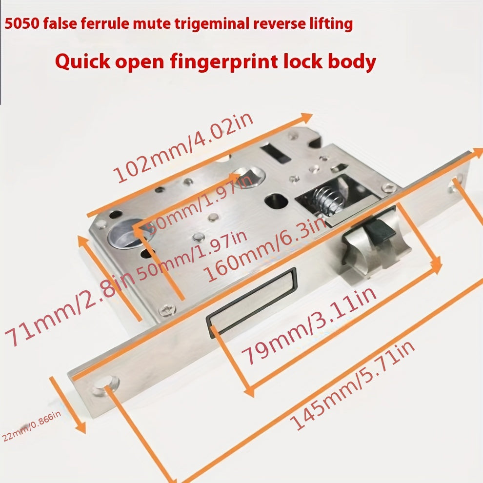 Smart Metal Keyless Door Lock with App Fingerprint and Password Access