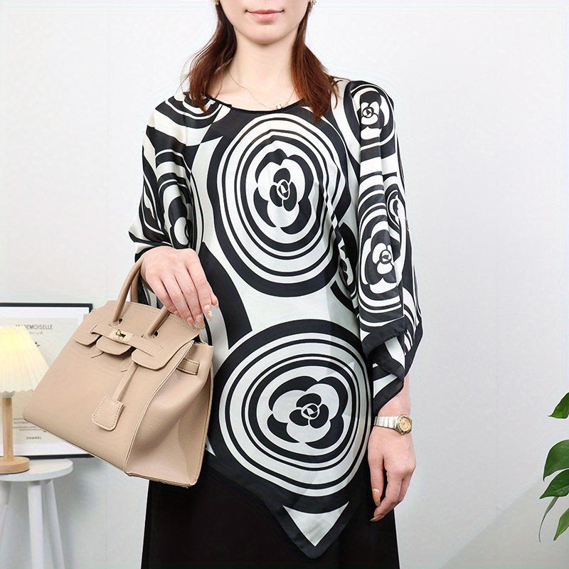 Women's Sun-Protective Breathable Fabric Shawl Summer Wrap for Daily Use