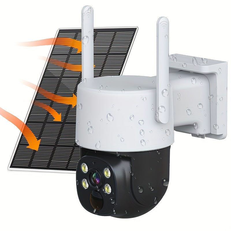 Uy xavfsizlik kamerası 360° inson aniqlash kechqurun ko'rish WiFi bulut SD saqlash