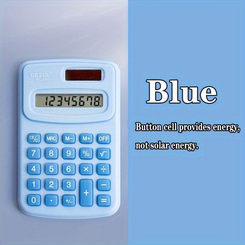 Мультяшный карманный калькулятор для школьных офисных советов с LED-дисплеем