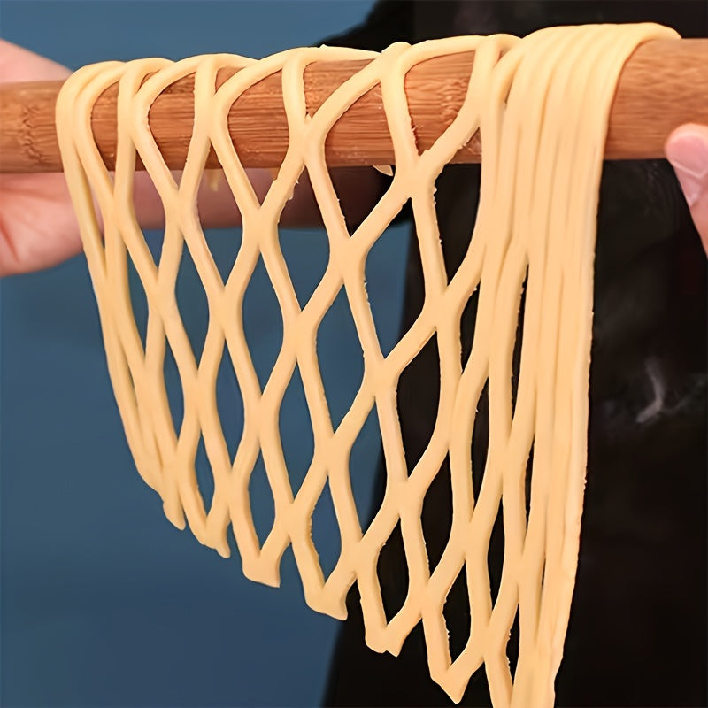 Plastic Food-Safe Grid Roller Cutter for Pastry Baking Pie Pizza Cookie Dough