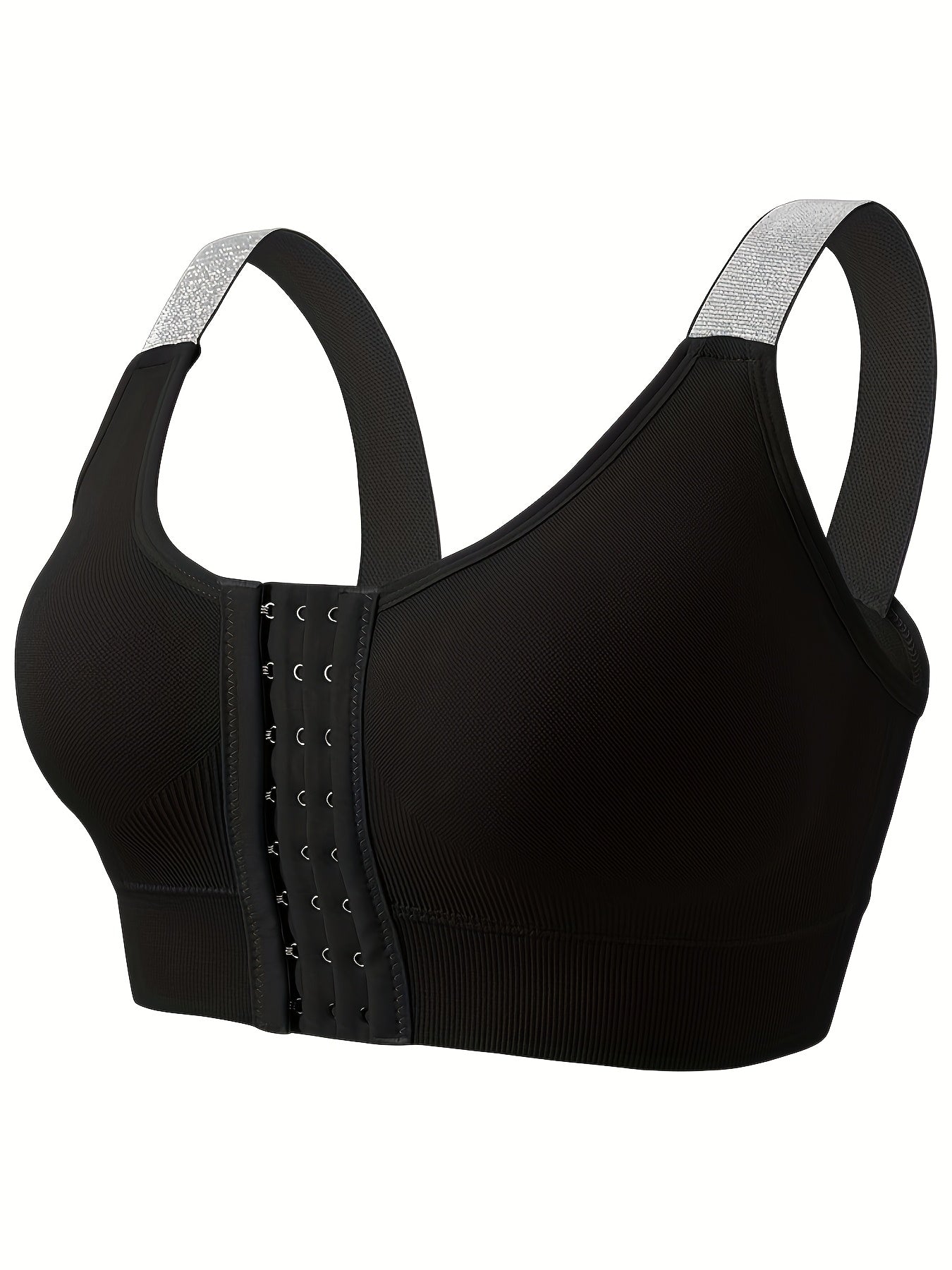 Women's Seamless Breathable Mesh Sports Bra No-Wire Yoga Plus Size