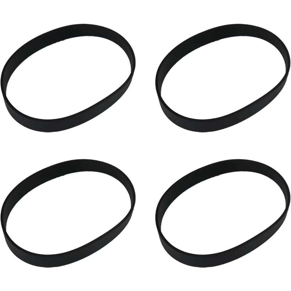 4-Pack Replacement Rubber Belts for Bagless Vacuum Cleaners, Easy to Install