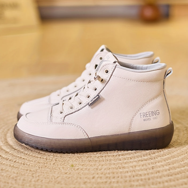 Women's Soft-Soled Anti-Slip Travel High-Top Sneakers