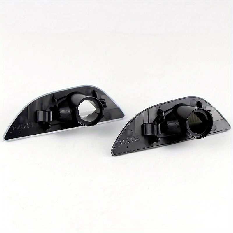 2 шт. автомобильных крышек корпуса фар без ламп для внедорожников, черный цвет, подходит для моделей