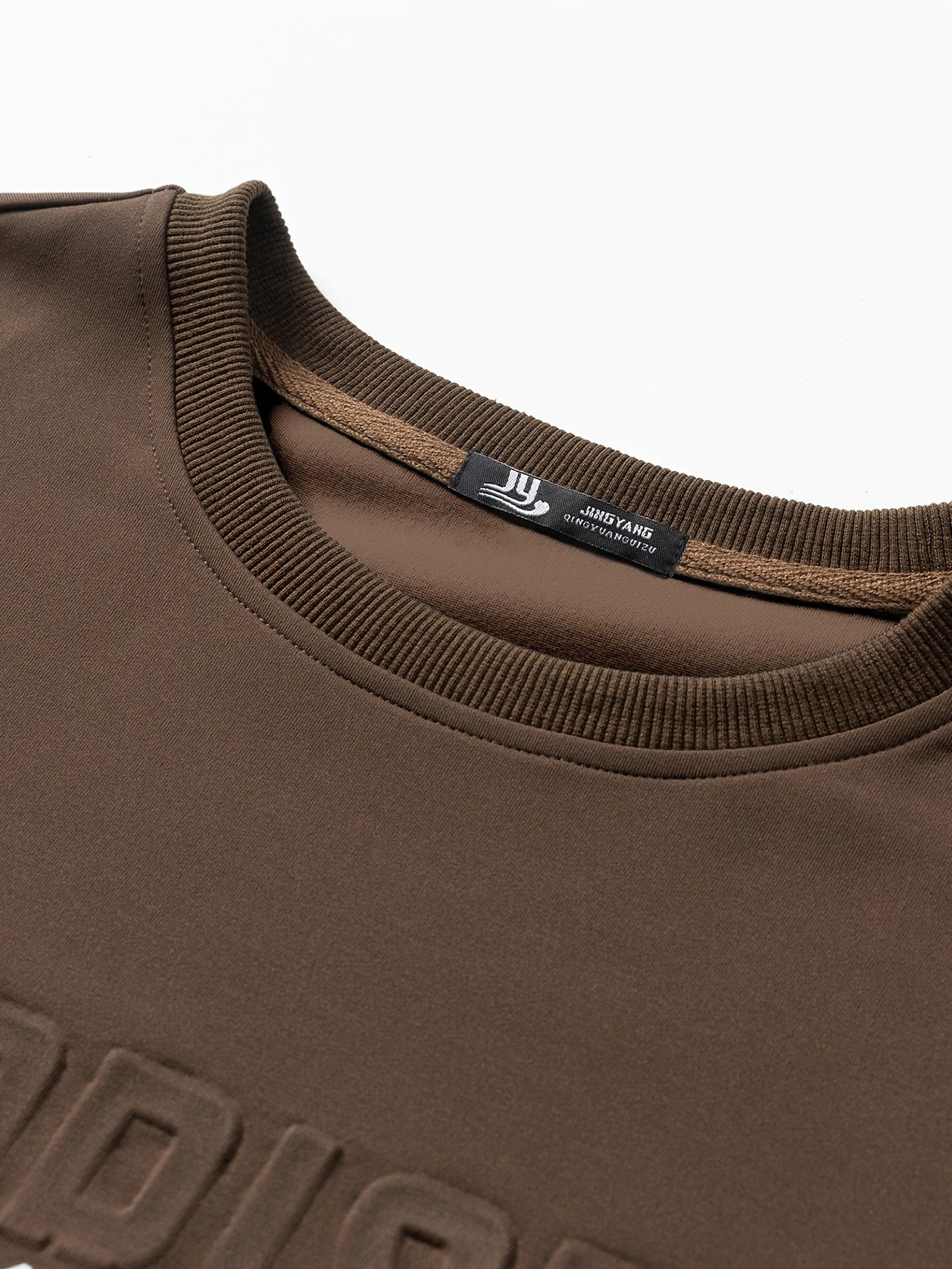 Men's Plus Size Geometric Print Sweatsuit Set Polyester Crew Neck Long Sleeve Fall Winter