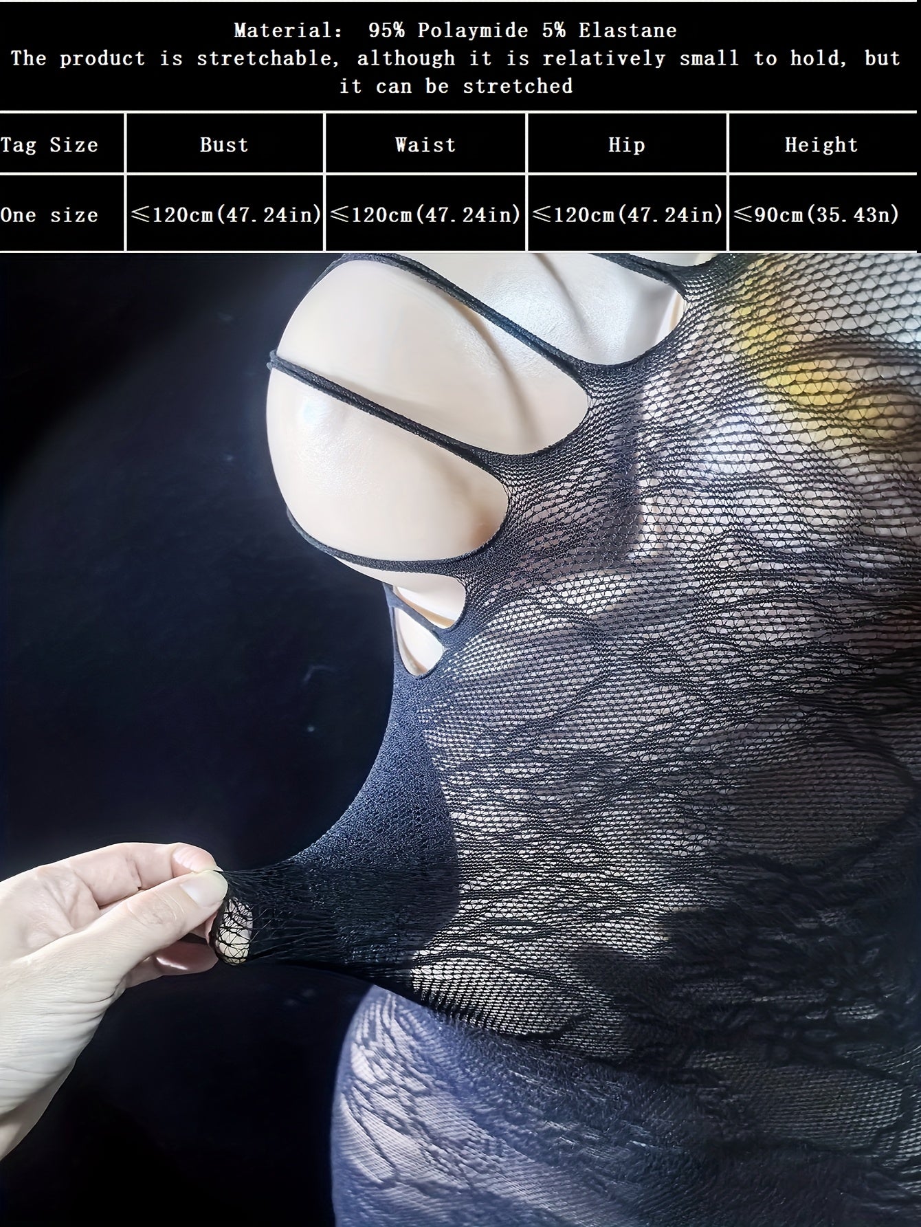 Ms DS412 Sexy Sheer Sleeveless Bodycon Dress, 14-fevral Lingerie, O'smirlar uchun Shaffof Ichki Kiyim, Nylon Trikotaj.