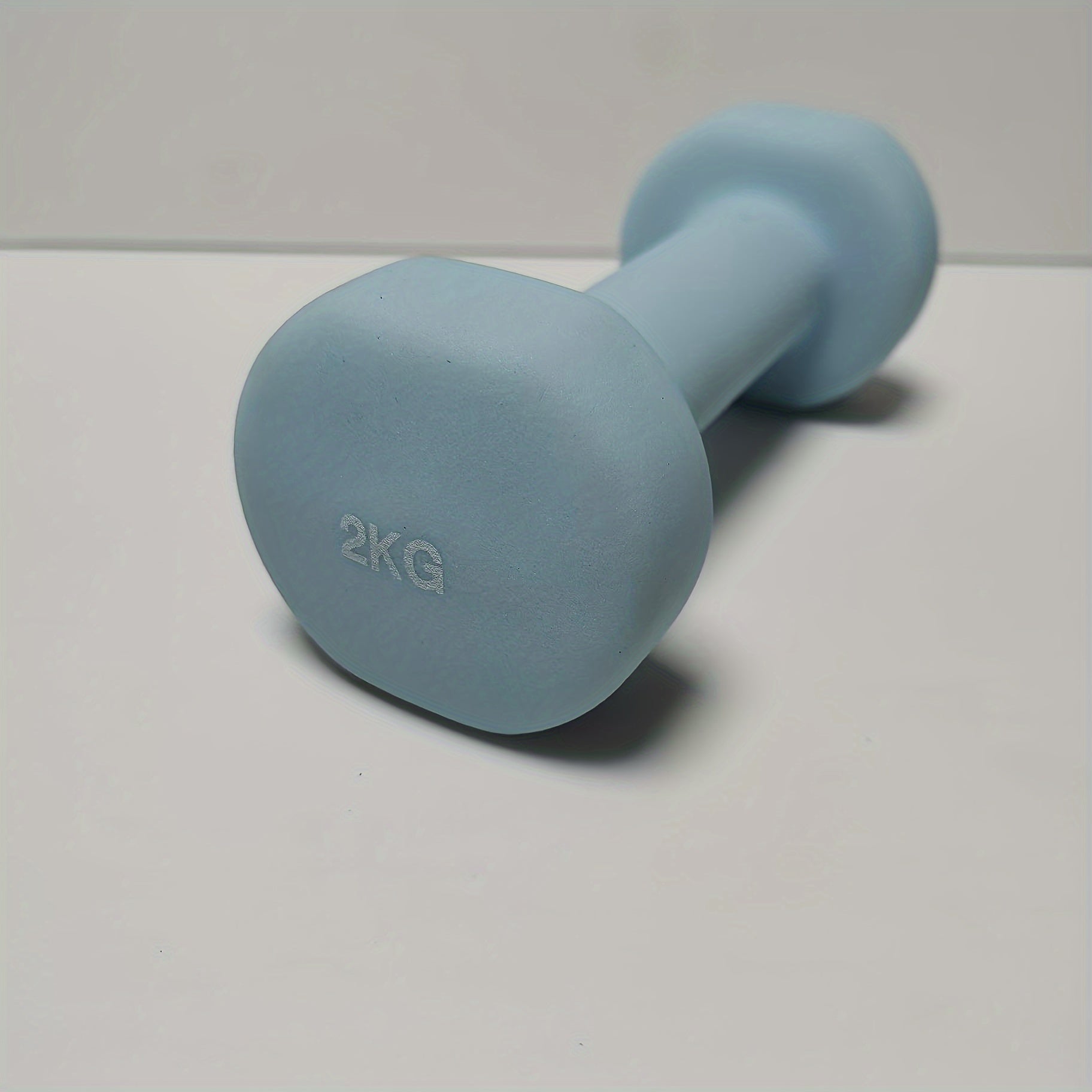 Uy uchun sport zali uchun 2kg qumtaxta temir dumbbell, pushti, ko'k, qora, fitnes uskunalari