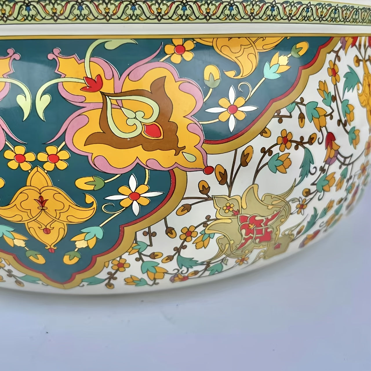 Katta Hajmli Emal Qozon - Sho'rva va Kasha uchun Mukammal, Ko'p Maqsadli va Tozalash Oson, Yorqin Ranglar Bilan, Ideal Oshxona Aksessuar