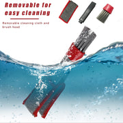 4-Piece Car Detailing Brush Set Soft Bristles for Vents Wheels Seats