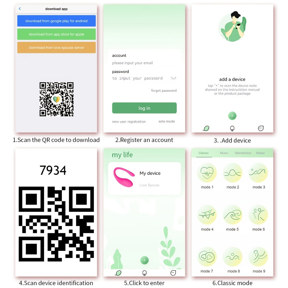 Women Waterproof G-Spot Vibrator with Remote 9-Speed Rechargeable