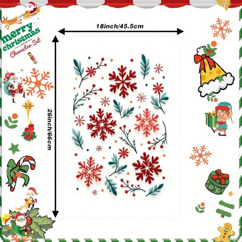Christmas Wintertime Banner 18x66.04cm Merry Christmas Decoration