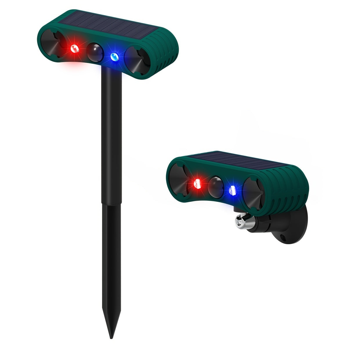 2024 Ultrasonik Quyosh Hayvonlarni Oldini Olish Sensorli Harakat Sensorli Signal Chiroqlari bilan