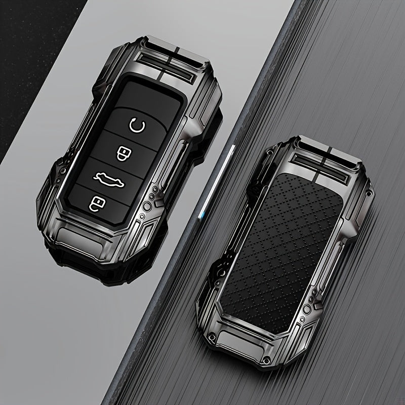 Universal Car Key Cover Protective Shell Chain Ring for Tigo 7 8 Plus C5