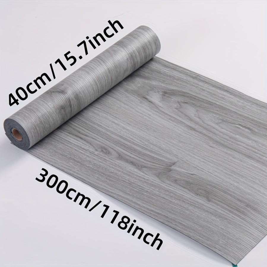 Self-Adhesive 3D Imitation Tree Pattern Wallpaper for Kitchen and Living Room Decor