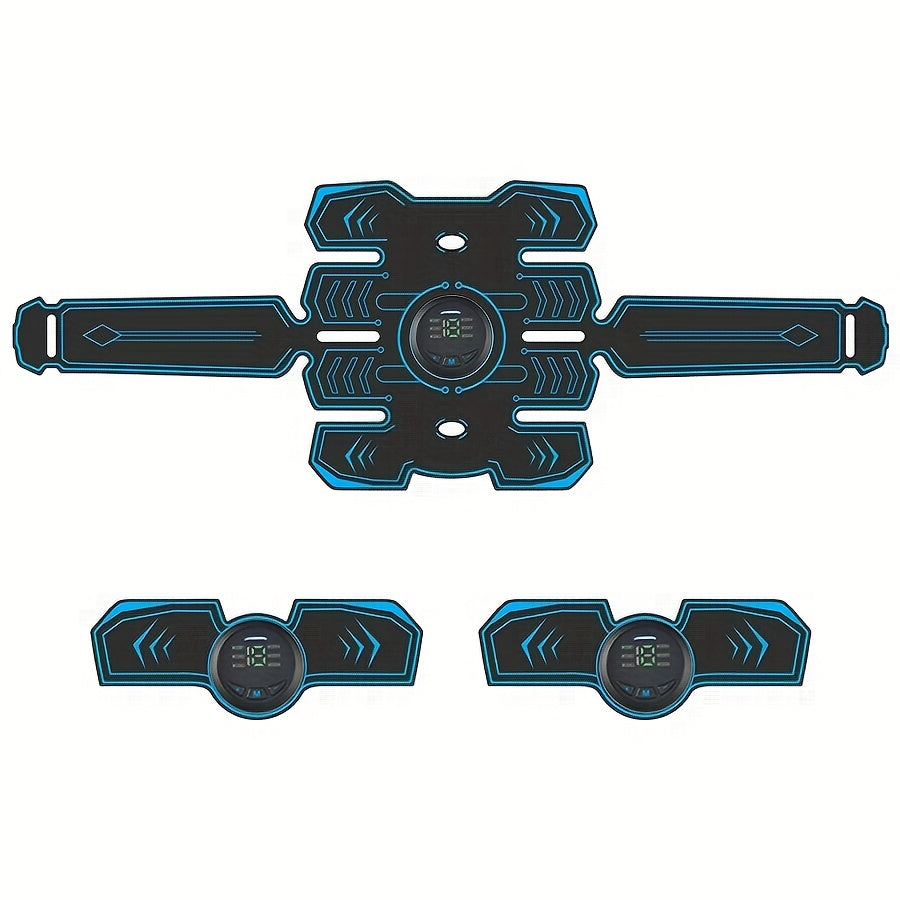 USB Charging Massage Waist Belt with TENS EMS Muscle Therapy Set