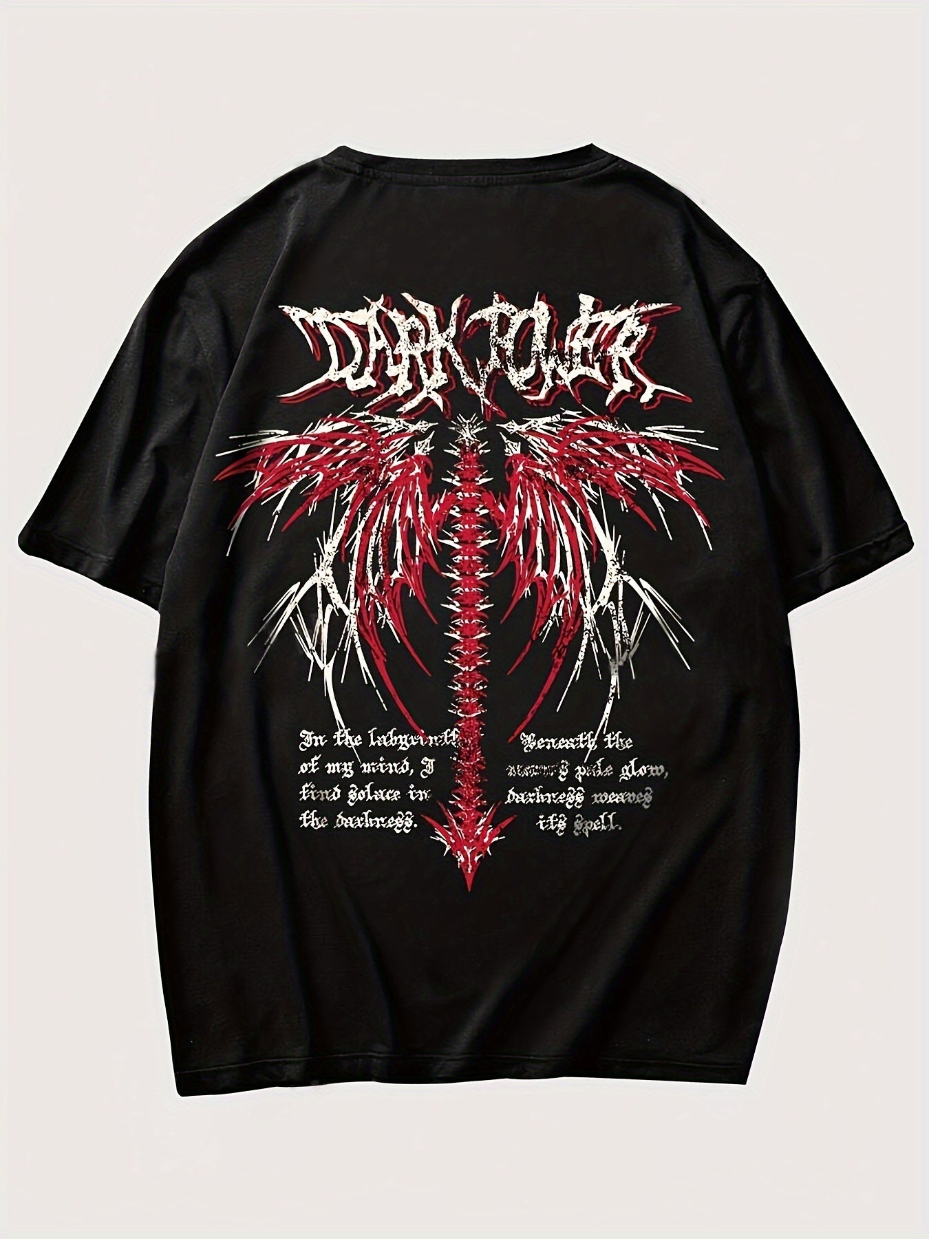 Women's Y2K Letter Print Crew Neck Short Sleeve T-Shirt for Spring Summer