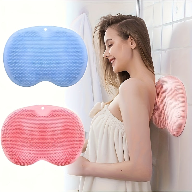 Versatile Bath Brush Foot Scrubber Mat with Massage Pad and Anti-Slip Design