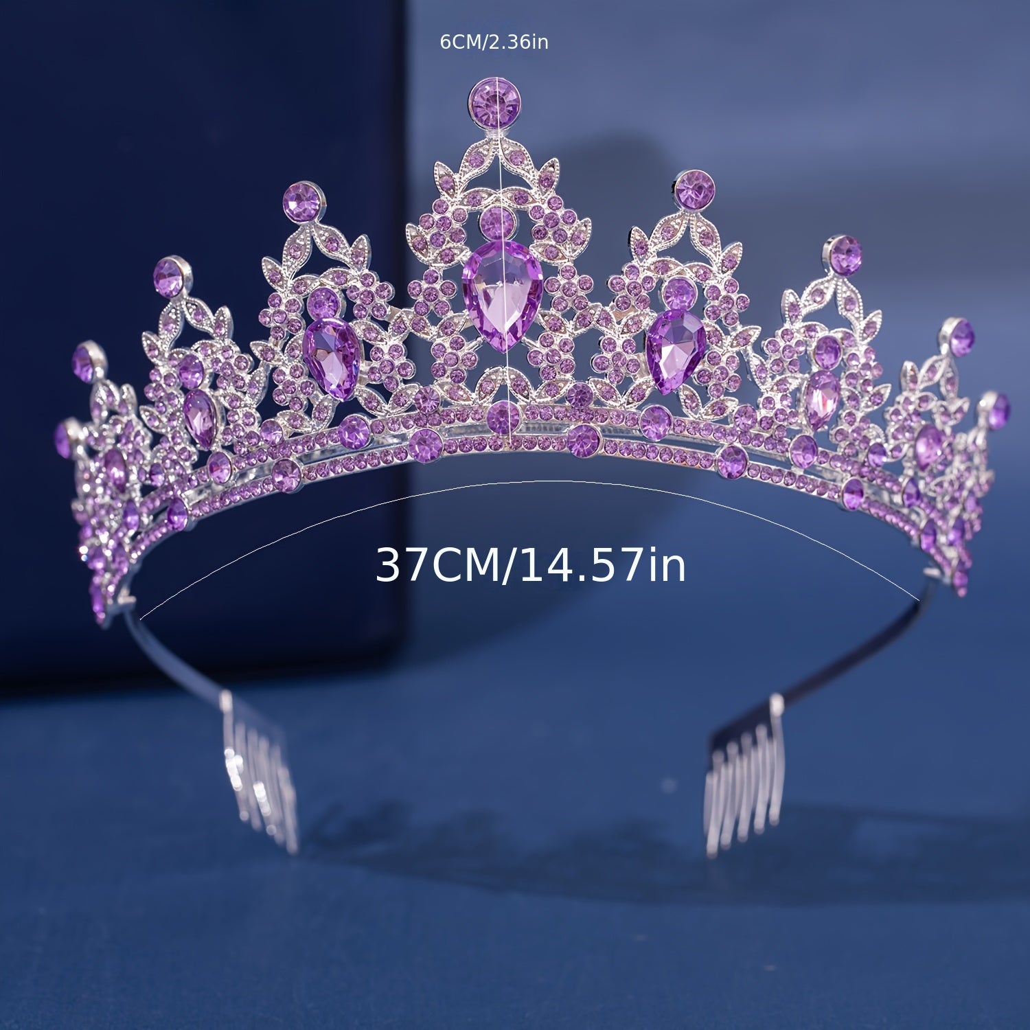 Crystal Headbands for Women and Girls Sparkling Hair Accessories for Bridal Prom Weddings and Special Occasions