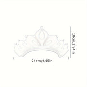 Crown-Shaped Shampoo Cap for Kids Multicolor PP TPE Material 3+