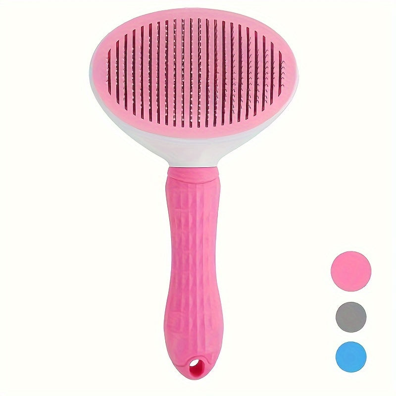 Pet Hair Remover Comb Adjustable Needle Anti-Skid for Cats and Dogs