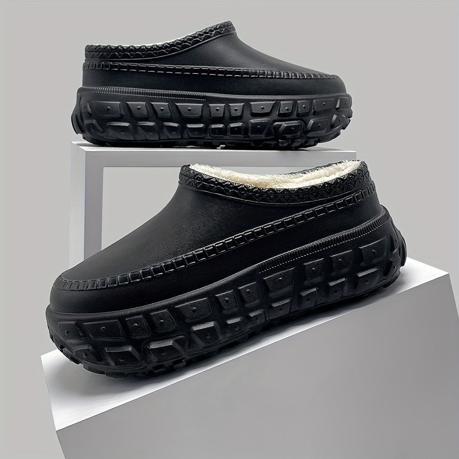 Unisex Winter Slip-On Slippers Waterproof Indoor Outdoor EVA Casual