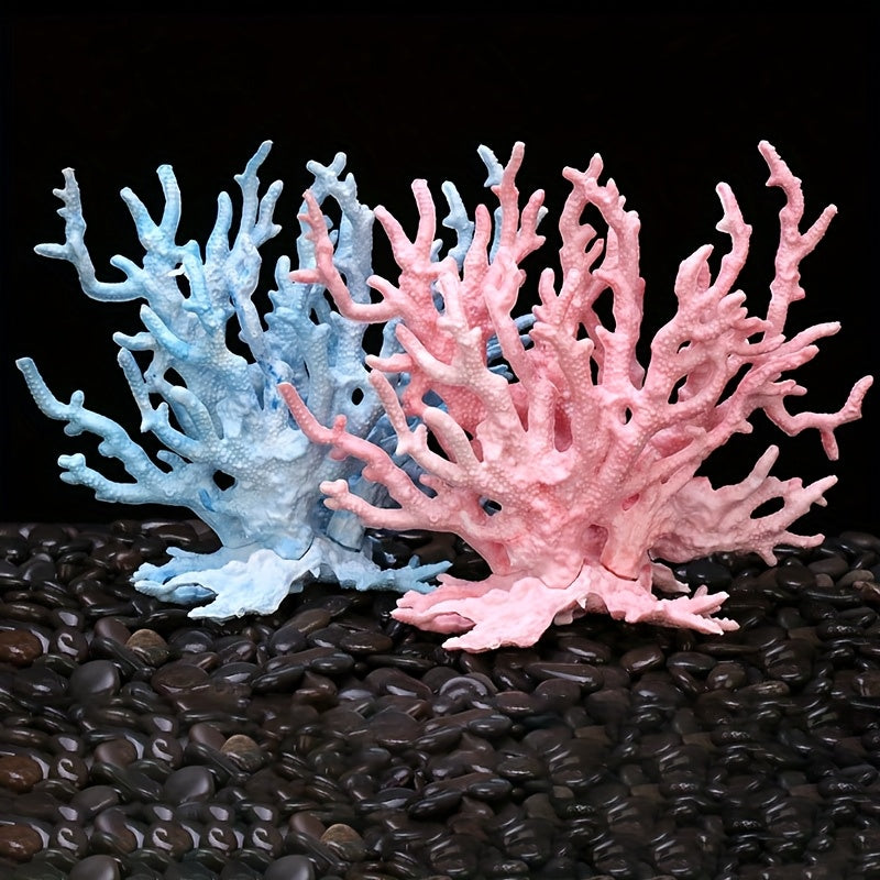 Imitation Coral Decoration for Aquarium and Living Room Fish Tank PVC