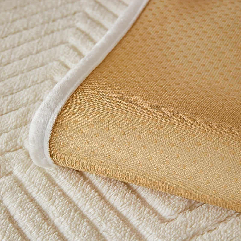 Zamonaviy plush divan qopqog'i, sirpanishga qarshi, itlarga mos, dog'larga chidamli polyester