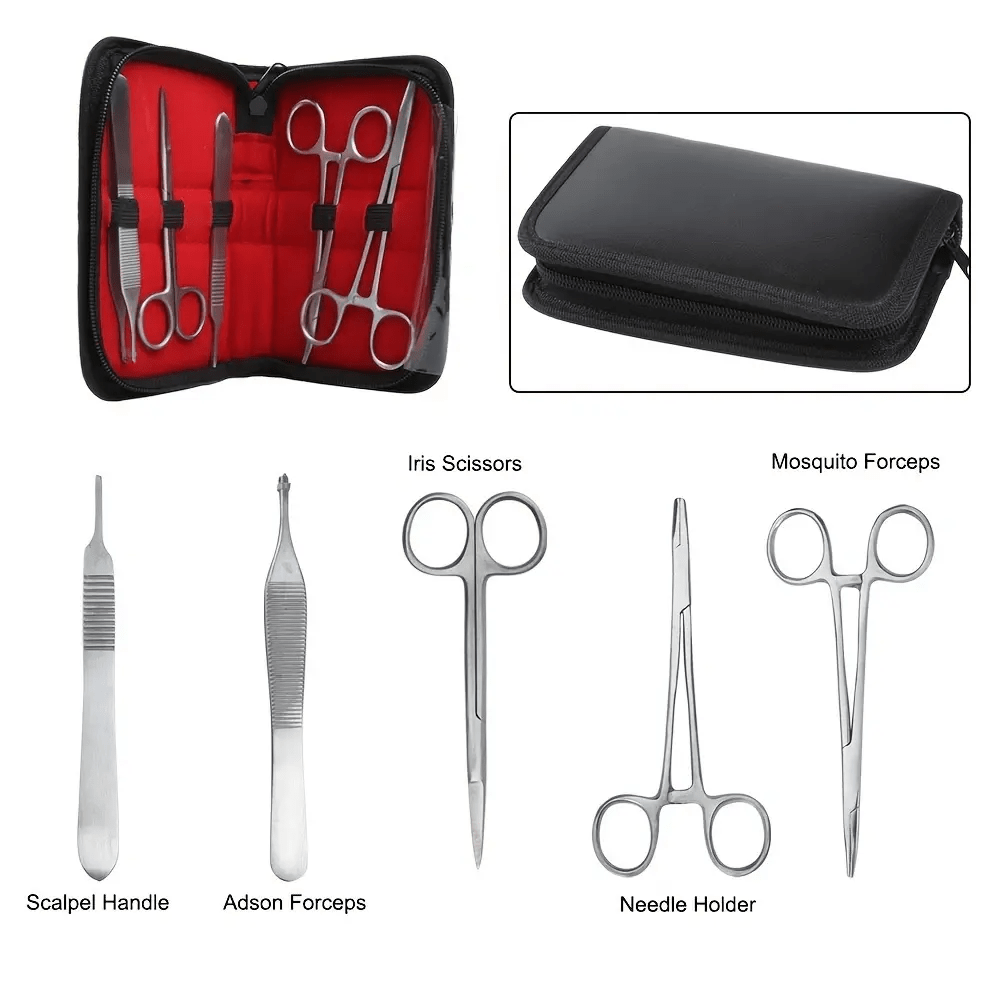 11-Piece Silicone Suture Training Set for Medical Practice