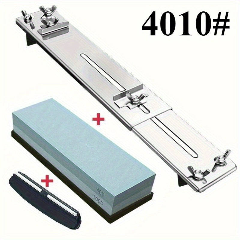 Burchak qoʻllanmasi va suv toshi asosiga ega sozlanadigan pichoq silliqlash mashinasi oshxona uchun