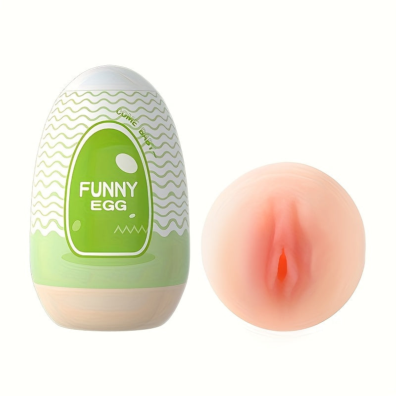Mini Portable TPE Masturbation Eggs Soft Silicone Female Vagina Stimulating Toys