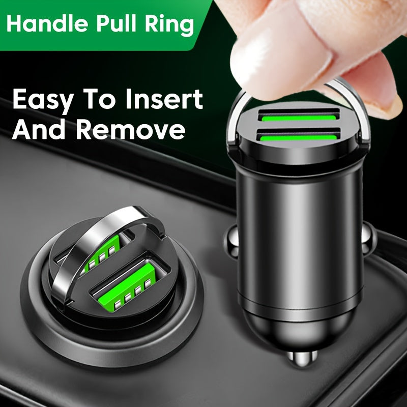 Ikki USB avtomobil zaryadlovchisi, iPhone, Huawei, Xiaomi, Samsung kabi bir nechta qurilmalarni tez zaryad qilish uchun 200W quvvatga ega. Erkakdan ayolga USB ulanishi bilan universal moslik, ishlash voltaji.