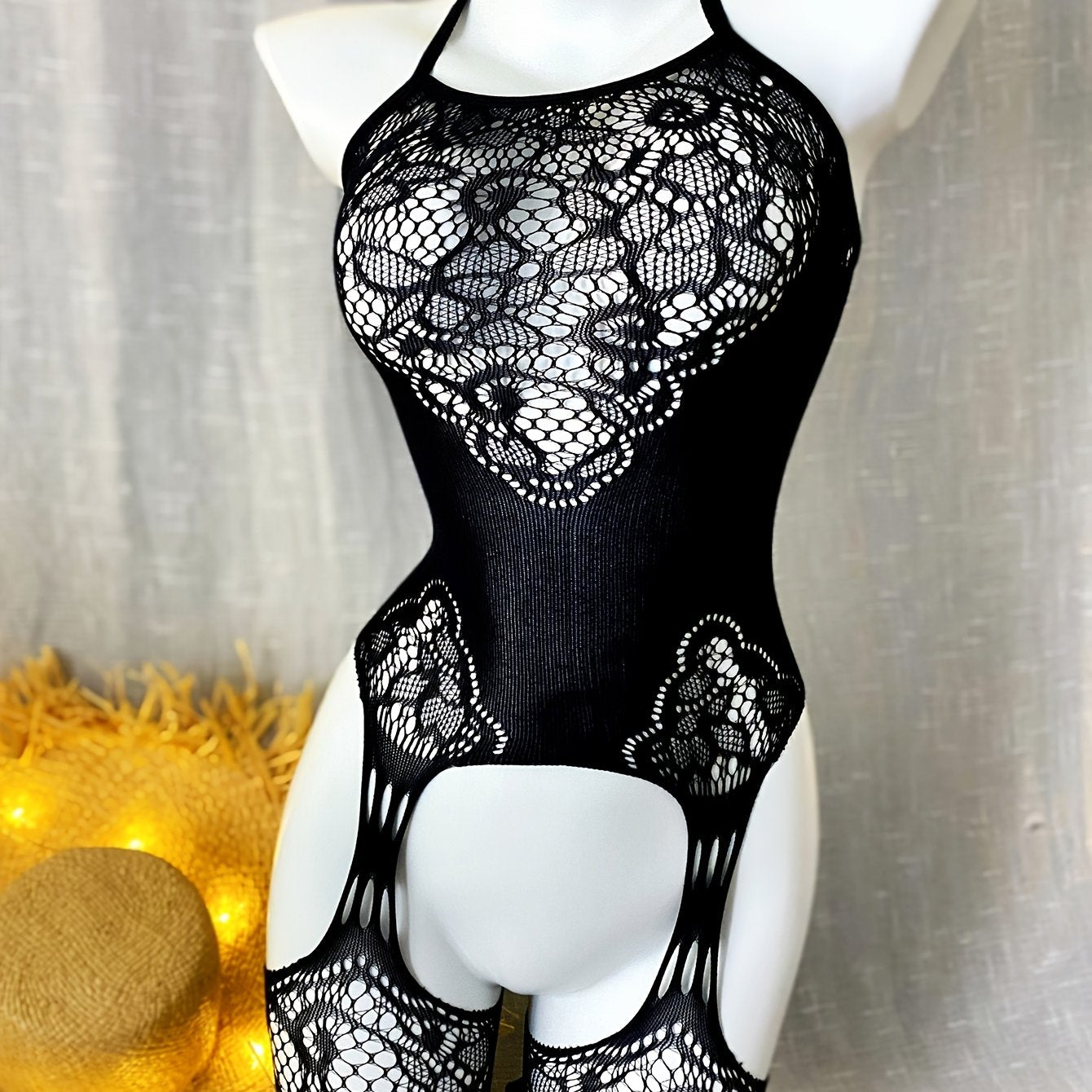 Plus-Size Women's Jumpsuit Casual Cotton Wide-Leg