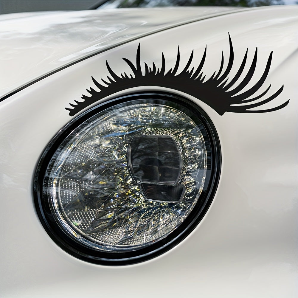 Car Headlight Decor Stickers Waterproof Vinyl Car Stickers for Bumper Car Lights