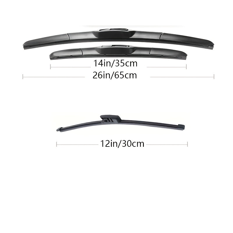 Front rear wiper blades set for Cee'd 2012-2017 windshild avtomobil asboblari