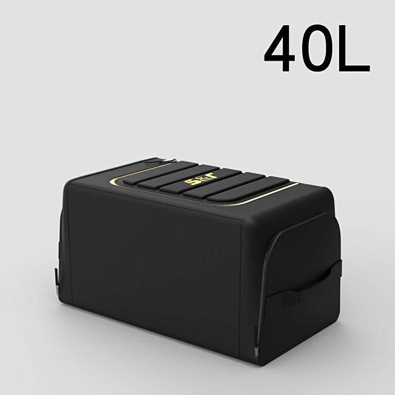 Folding Car Trunk Storage Box Organizer Oxford Material Universal Fit